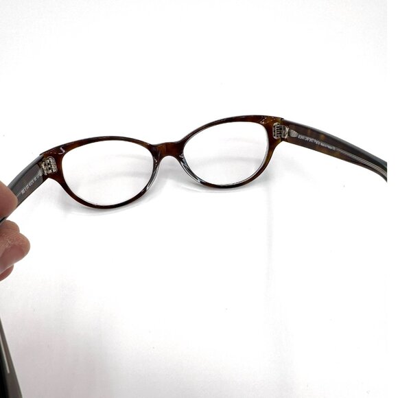 Jean Lafont Paris IRIS 3 Brown Tortoise Cat Eye Eyeglass Frames Designer France - Picture 11 of 13